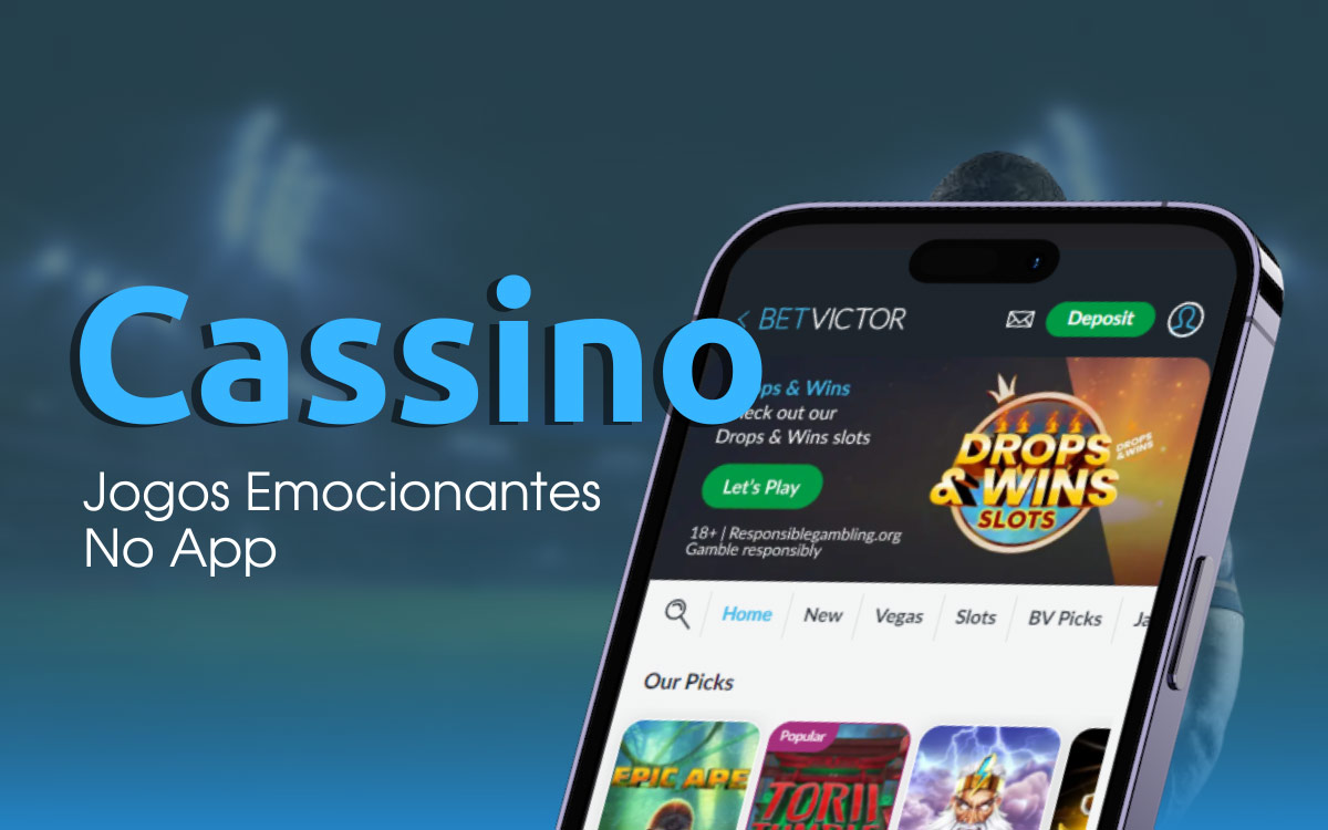 Utilize o seu smartphone para jogar jogos de casino no BetVictor